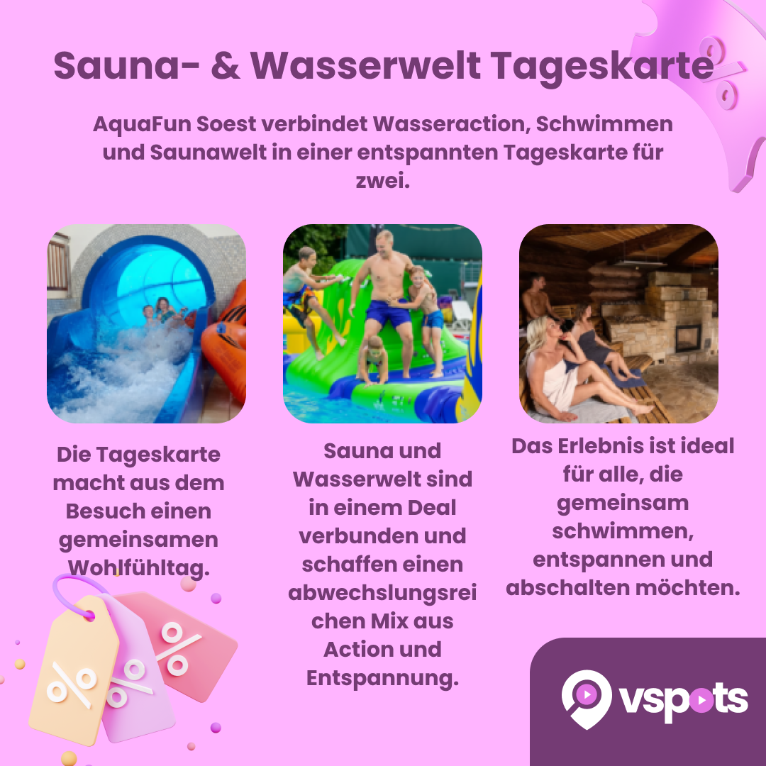 Sauna- & Wasserwelt Tageskarte für 2 Personen – Bild 8