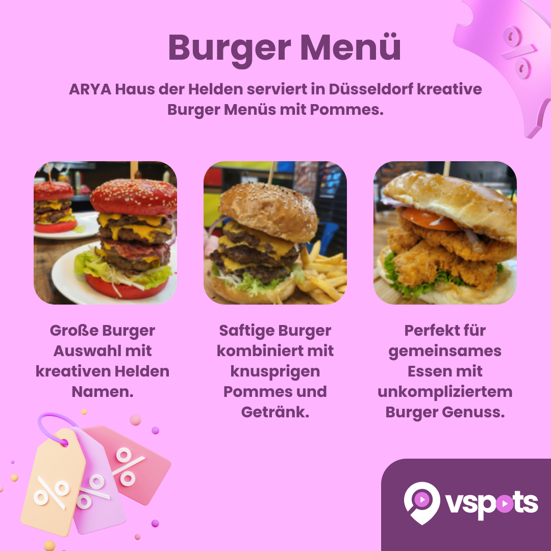 Burger Menü für 2 Personen – Bild 6