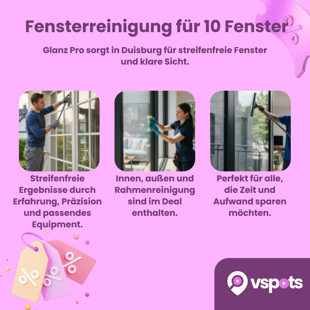Fensterreinigung für 10 Fenster – Bild 6