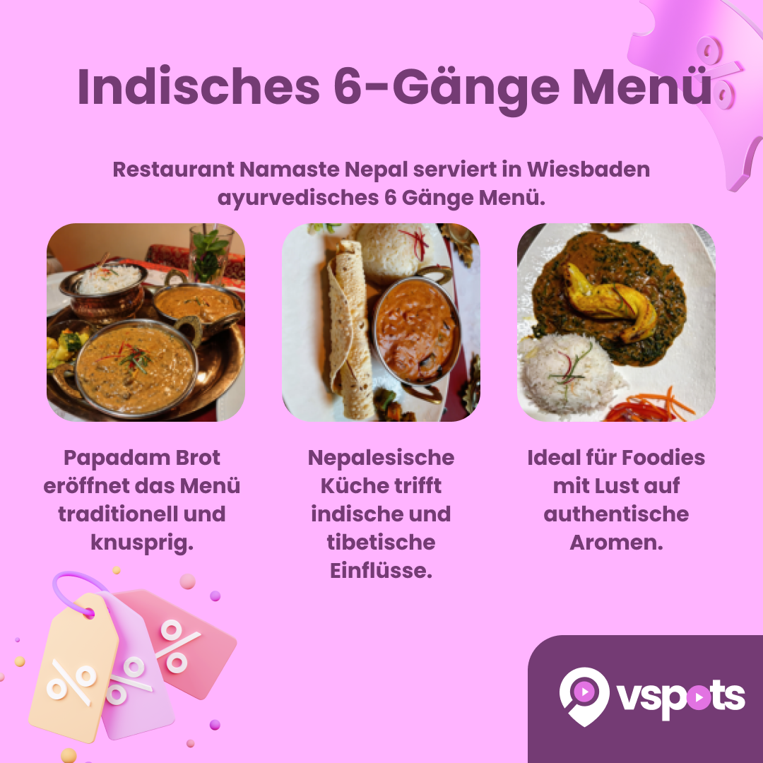 Indisches 6-Gänge-Menü für 2 Personen – Bild 5