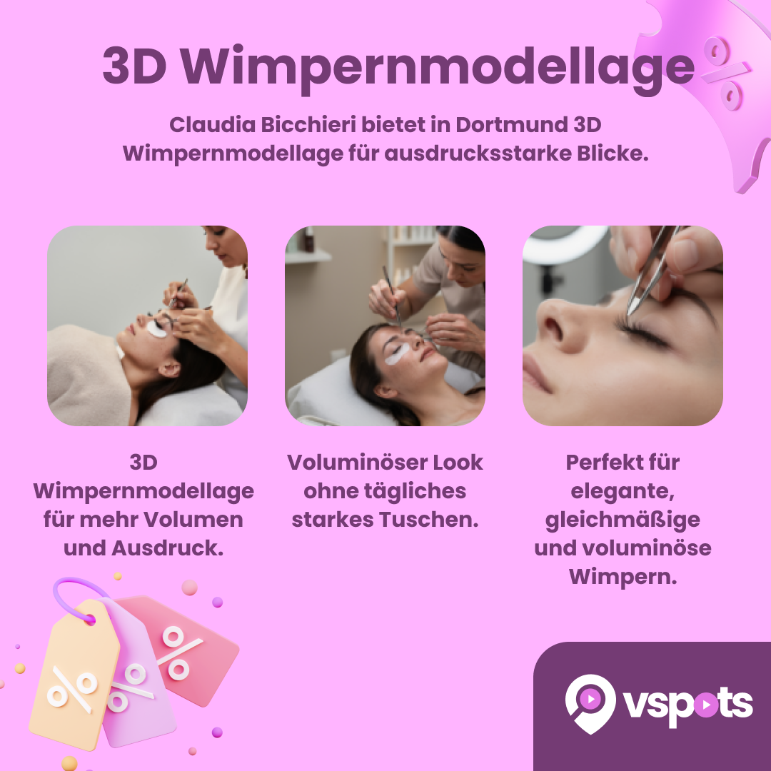 3D Wimpernmodellage – Bild 5