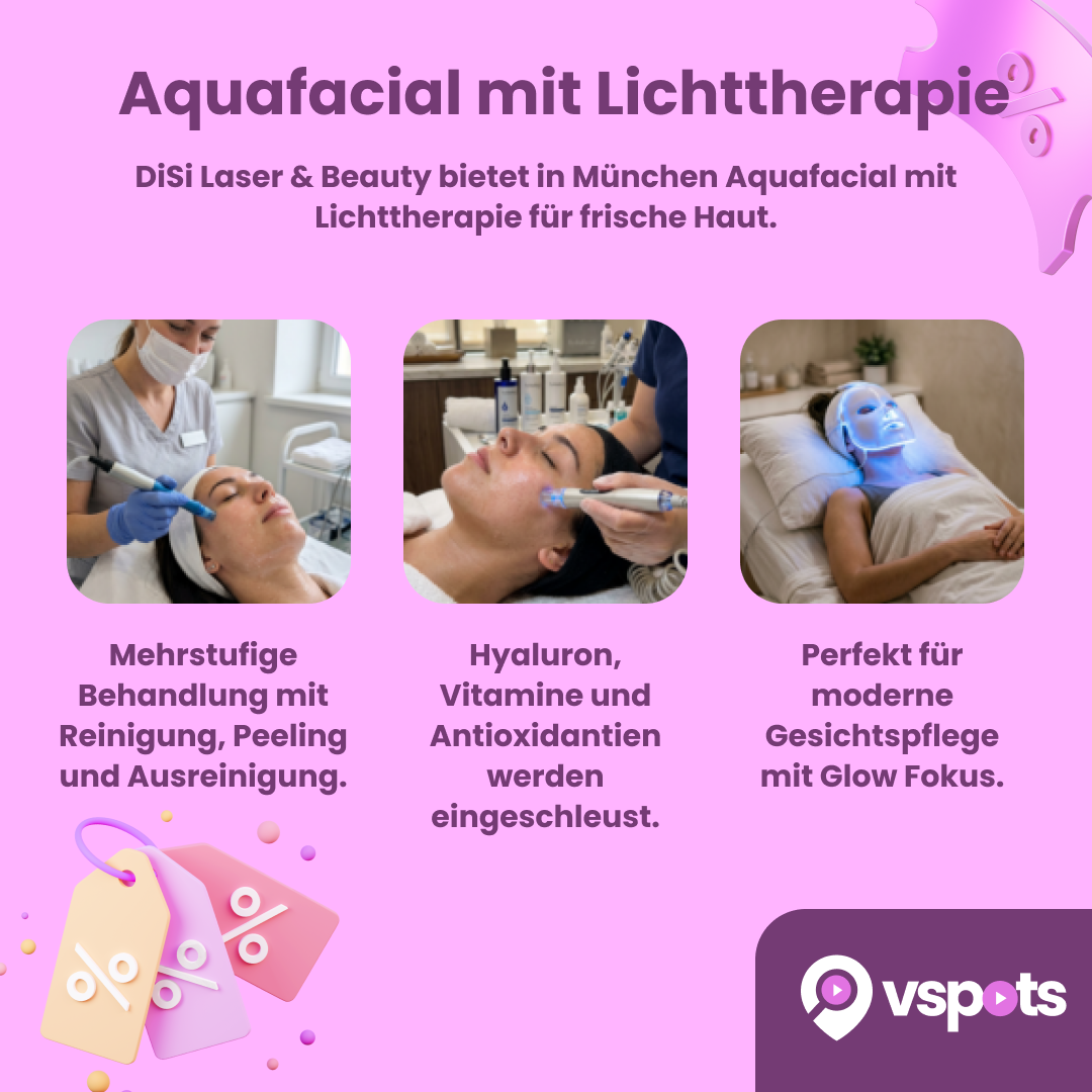 Aquafacial mit Lichttherapie – Bild 6