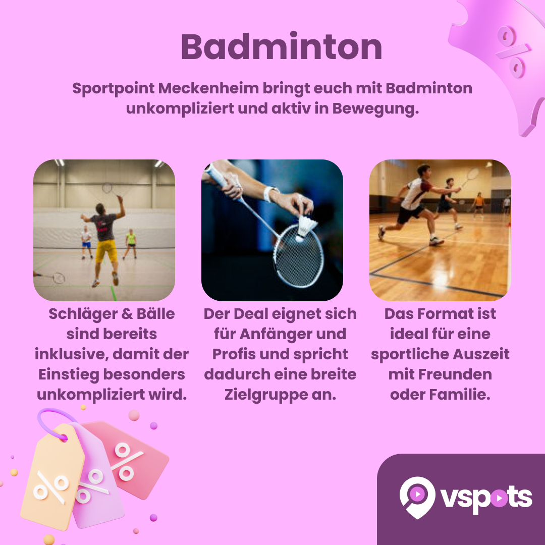 Badminton für bis zu 4 Personen – Bild 5