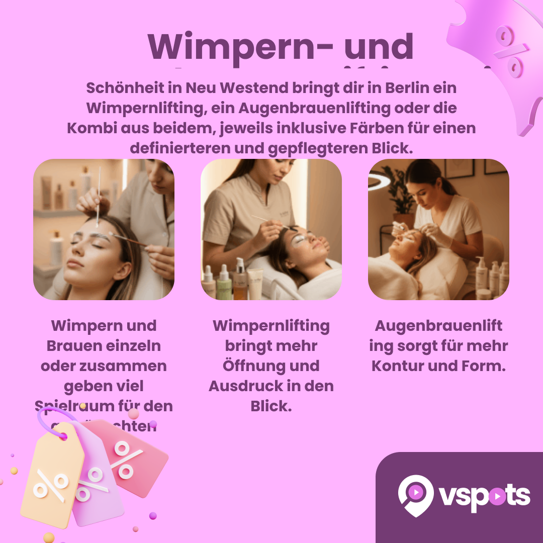 Wimpern- und Augenbrauen-Lifting mit Färben – Bild 5