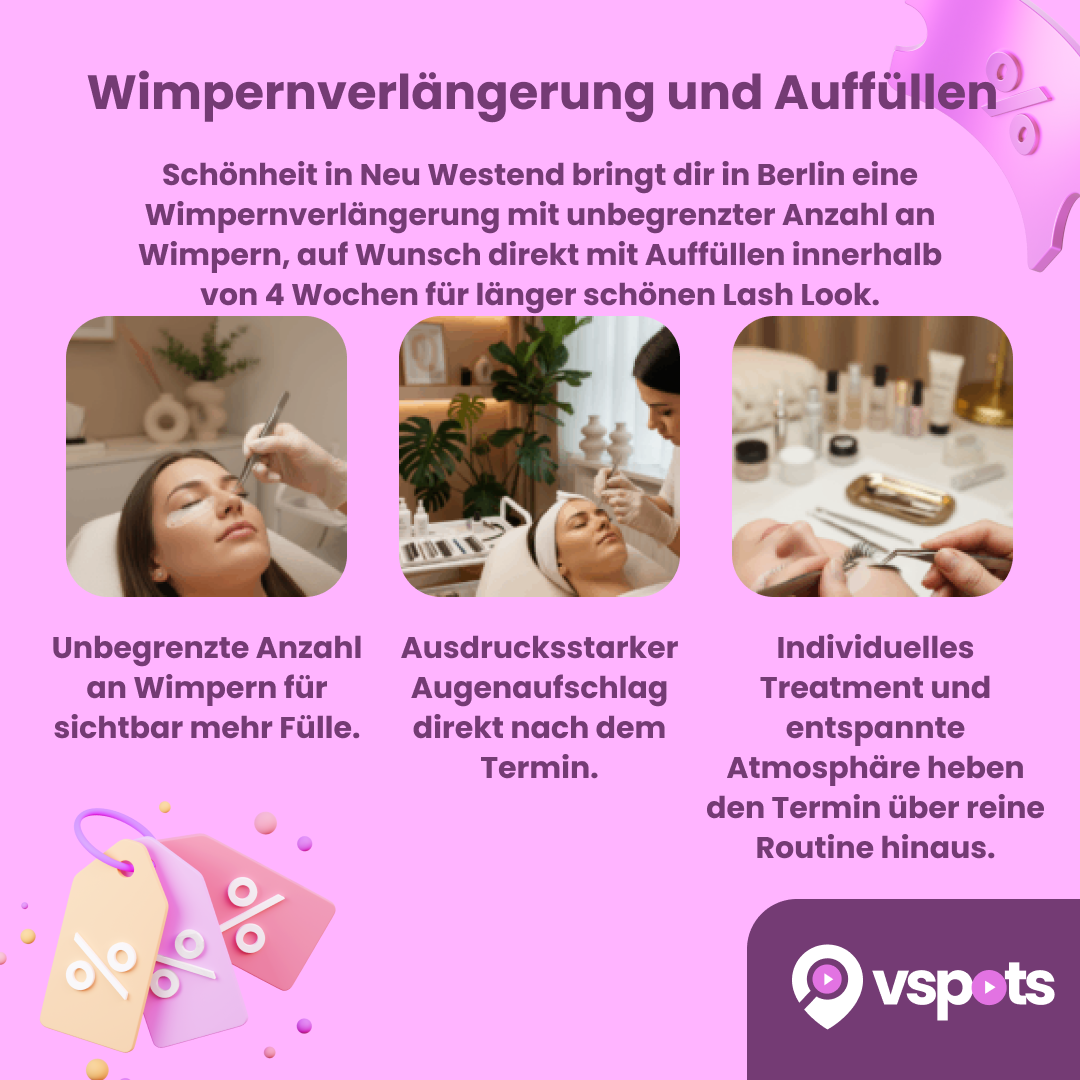 Wimpernverlängerung und Auffüllen – Bild 5