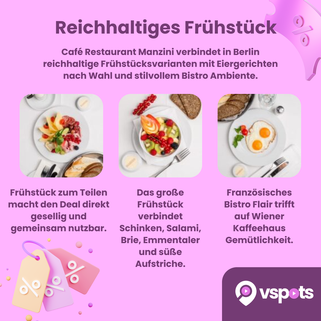 Reichhaltiges Frühstück & Eiergericht für 2 Personen – Bild 5