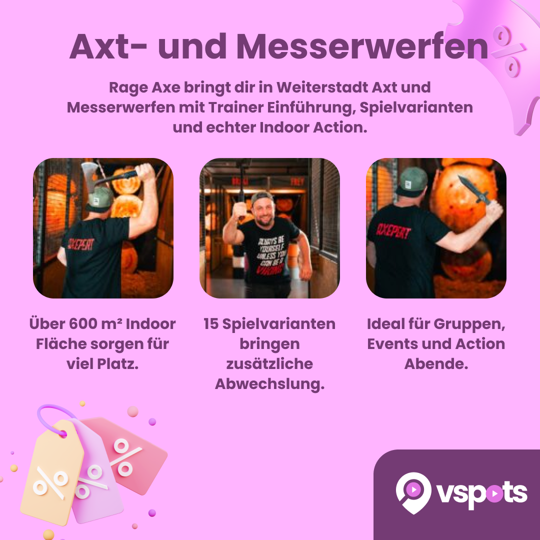 Axt- und Messerwerfen für 2 Personen – Bild 5