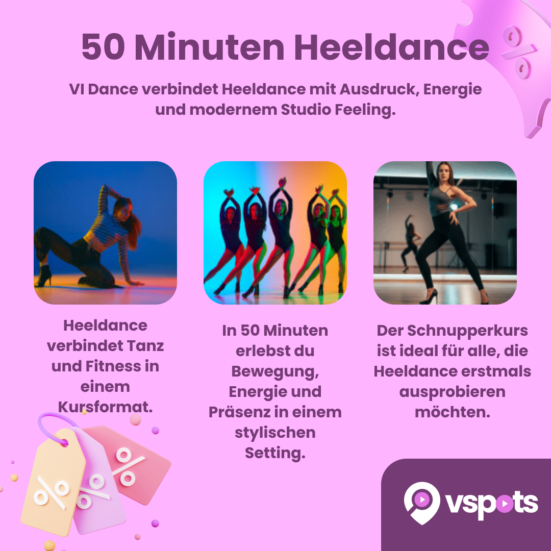 50 Minuten Heeldance Schnupperkurs – Bild 6