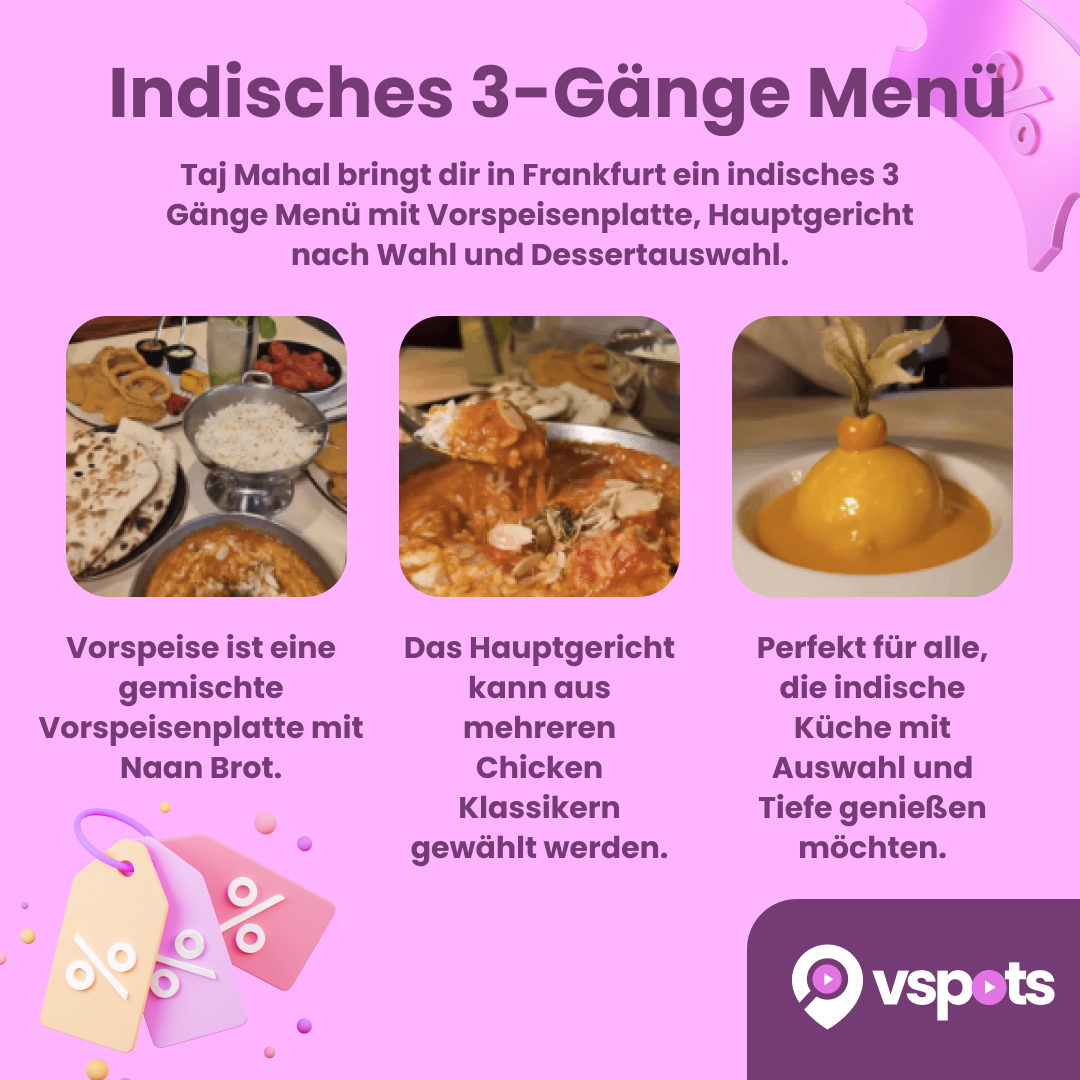 Indisches 3-Gänge Menü – Bild 5