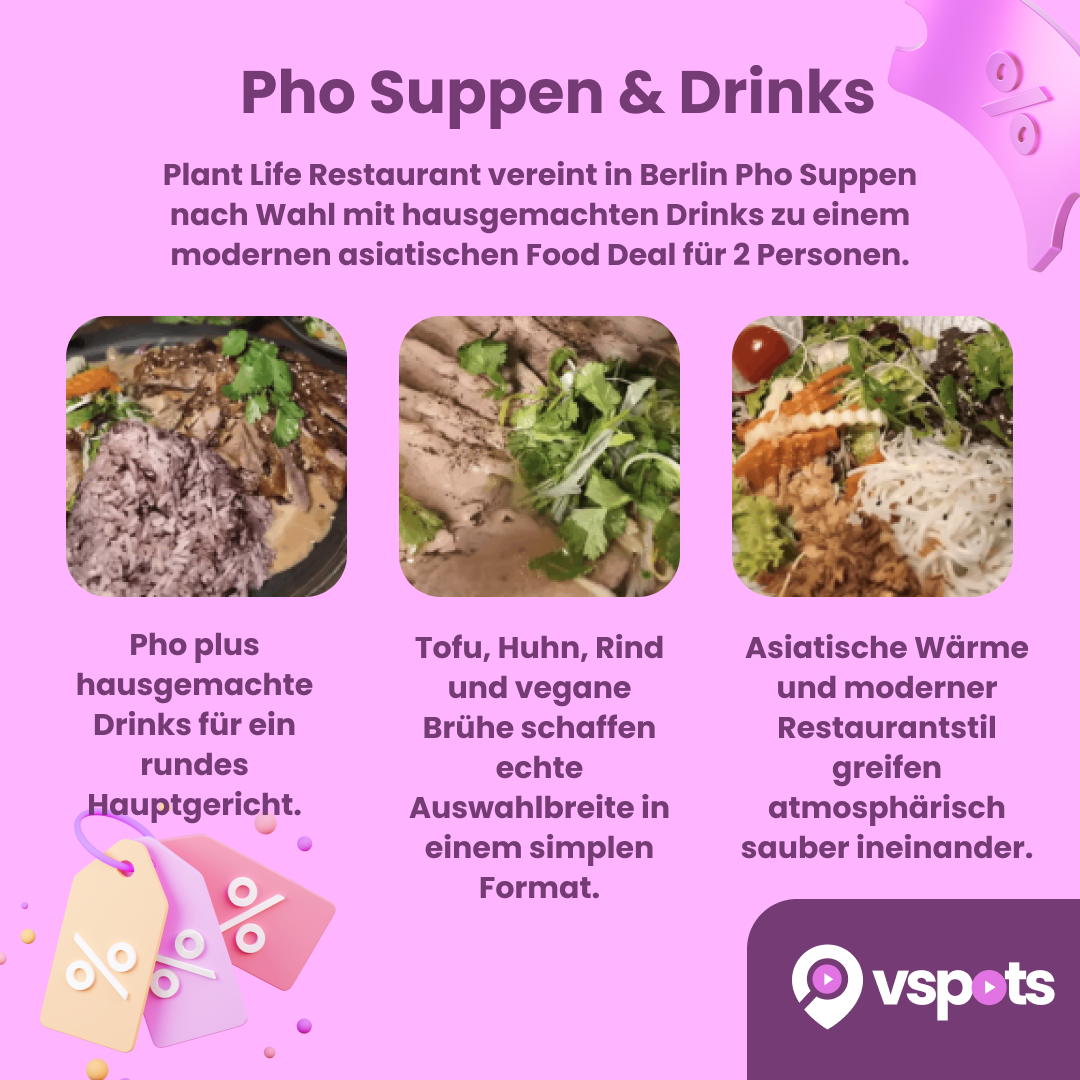 Pho Suppen & hausgemachte Drinks für 2 Personen – Bild 5