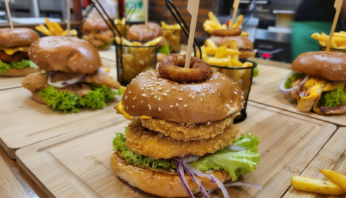 Burger Menü für 2 Personen