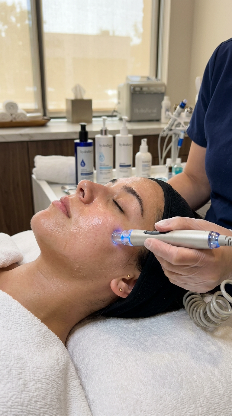 Aquafacial mit Lichttherapie – Bild 3