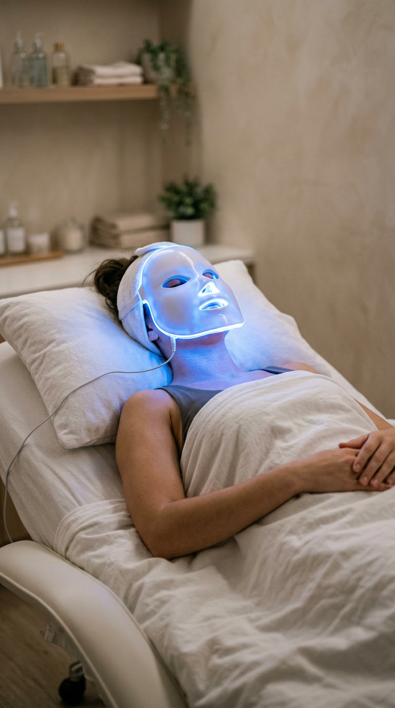 Aquafacial mit Lichttherapie – Bild 4