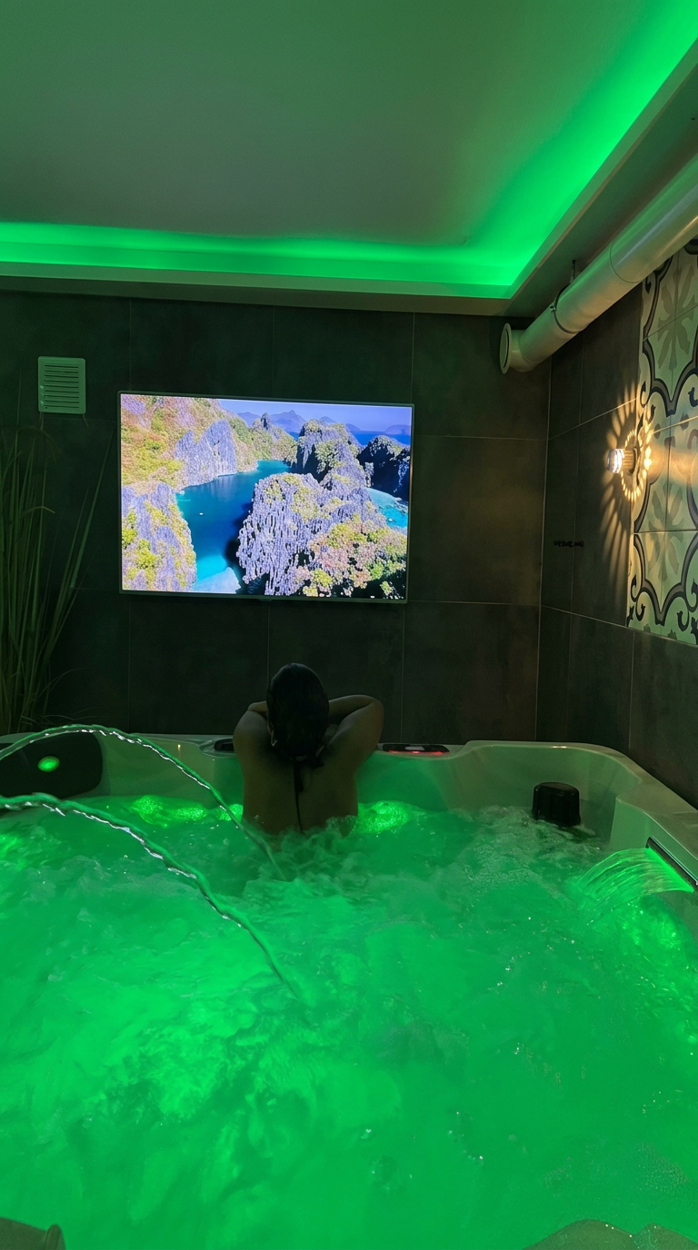 3 Std. Private Spa mit Rosenblättern für 2 Personen – Bild 3
