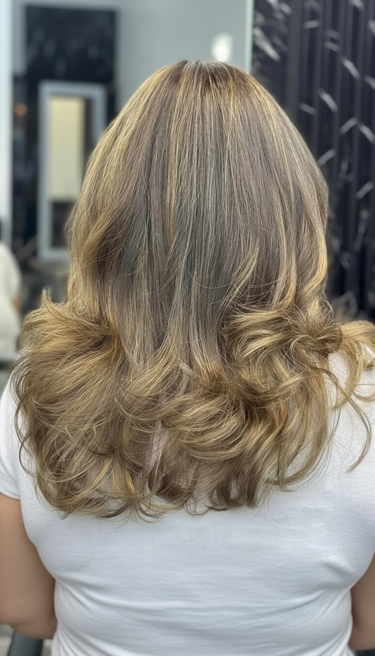 Damenhaarschnitt mit Waschen, Styling & Pflege – Bild 4