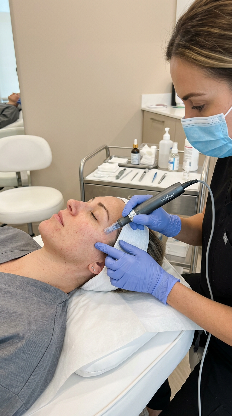 Medizinisches Microneedling – Bild 4