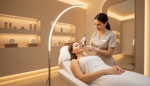 Microneedling Behandlung