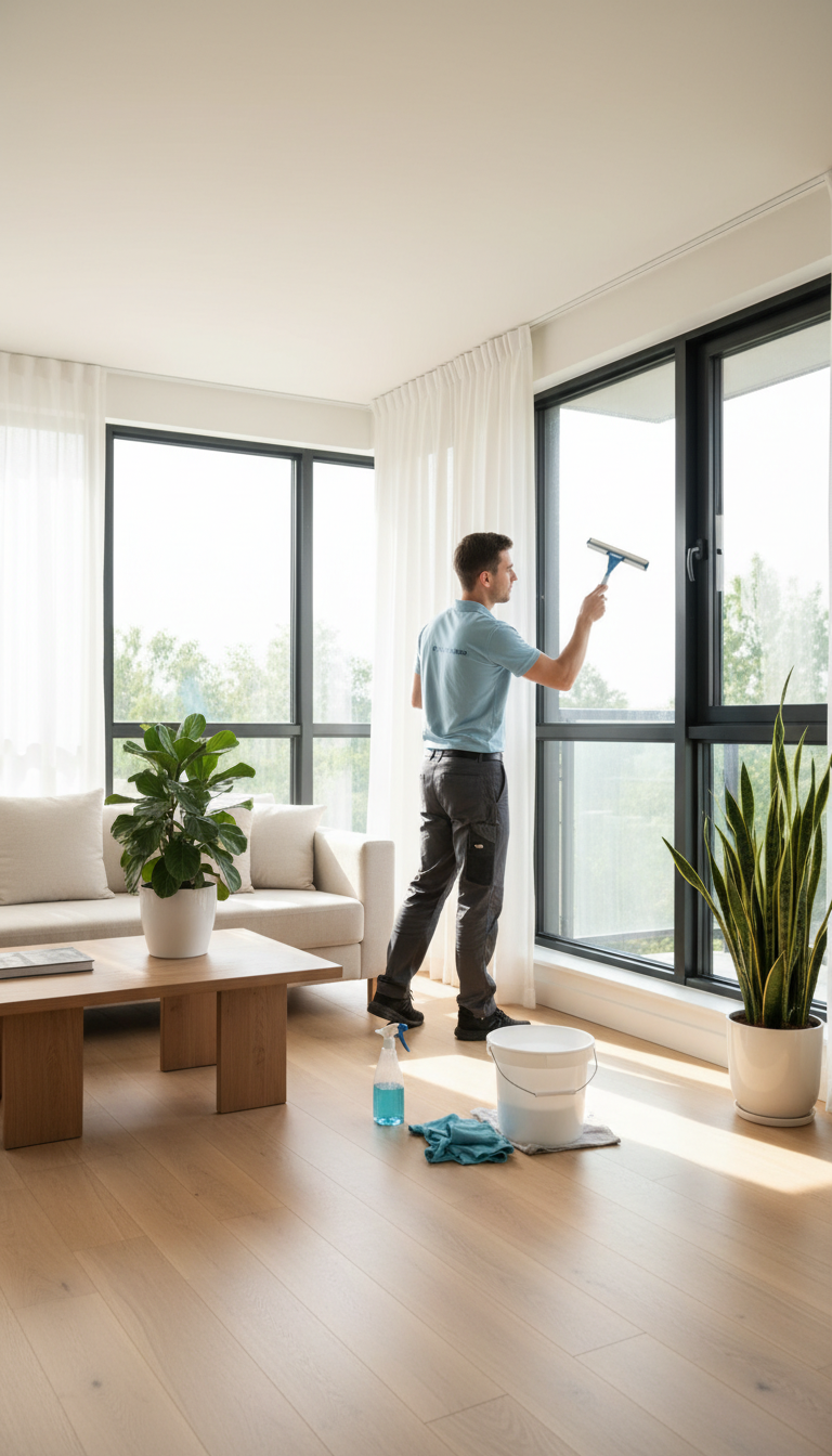 Fensterreinigung für 10 Fenster – Bild 3