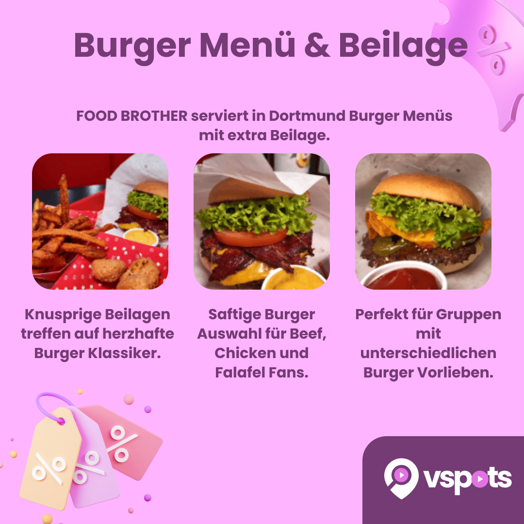 Burger Menü & Beilage für 2 Personen – Bild 7