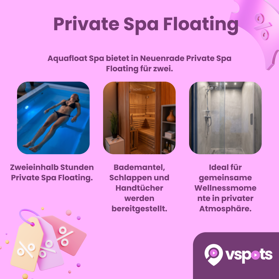 2,5 Std. Private Spa Floating für 2 Personen – Bild 6