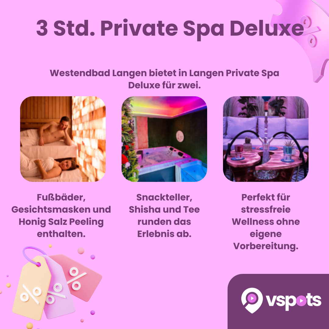 3 Std. Private Spa Deluxe für 2 Personen – Bild 8