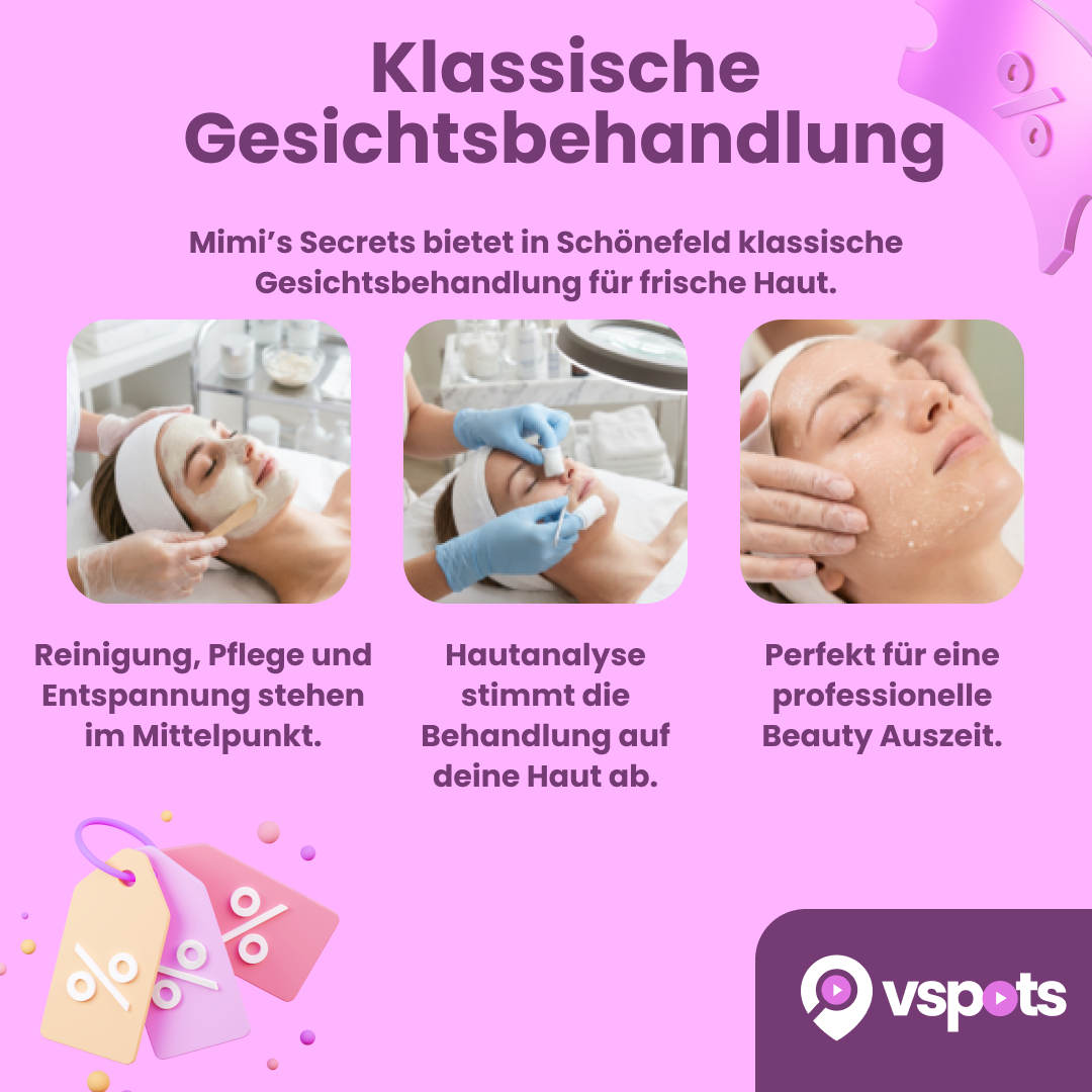 Klassische Gesichtsbehandlung – Bild 7