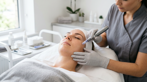 Microneedling Behandlung