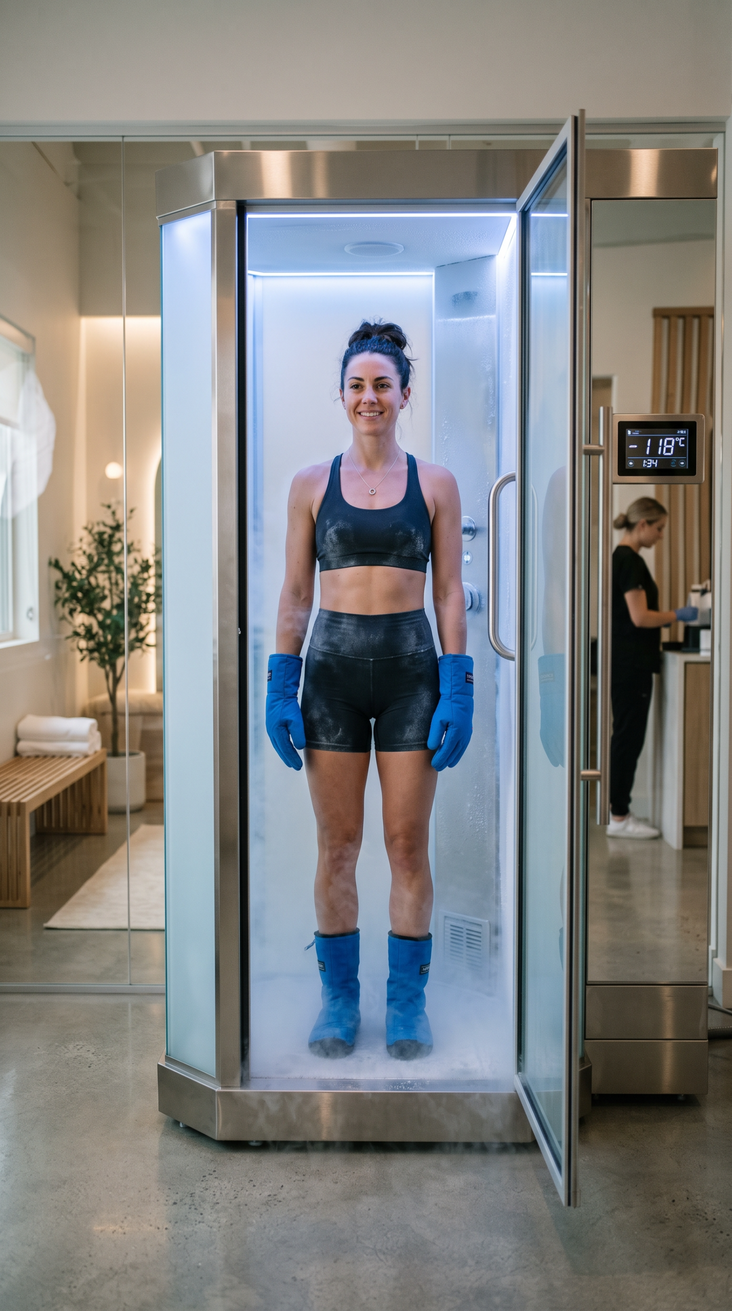 Kältekammer-Sitzung mit Bodyscan – Bild 2