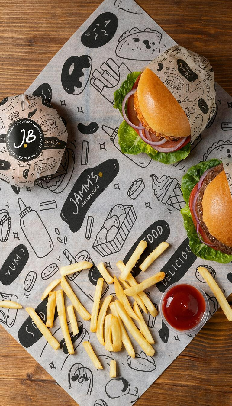 Burger-, Wrap- oder Baguette-Menü – Bild 4