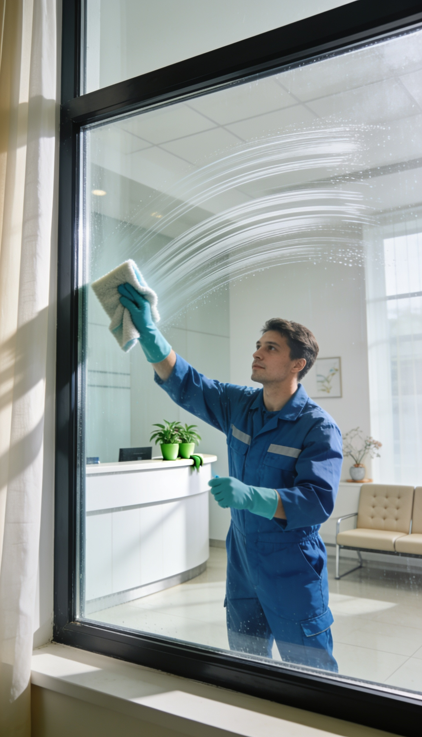 Fensterreinigung für 7 Fenster – Bild 2