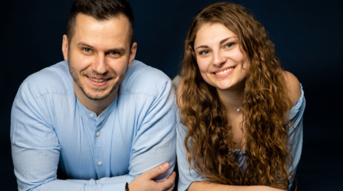 Paar Shooting mit Ausdruck