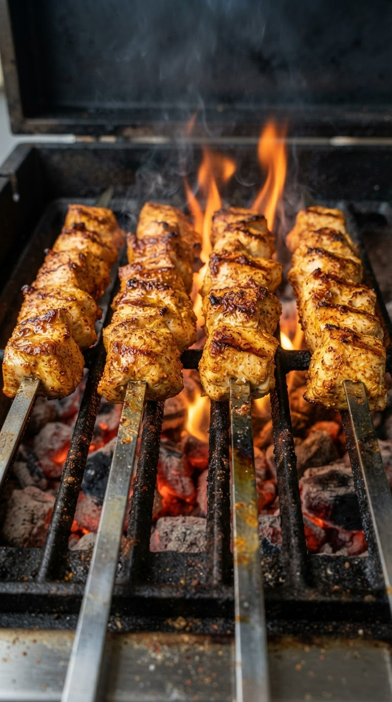 Hähnchenspieß-Grillteller mit Getränk für 2 Personen – Bild 3