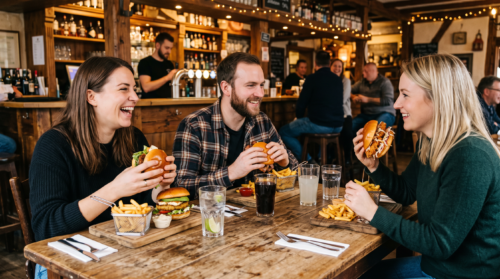 Burger Menü für 2 Personen