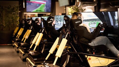 20 Min. Full-Motion Rennsimulator
