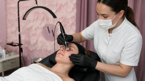 Kosmetisches Microneedling