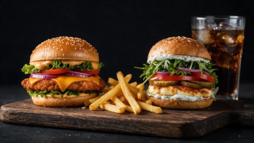 Burger Menü für 2 Personen