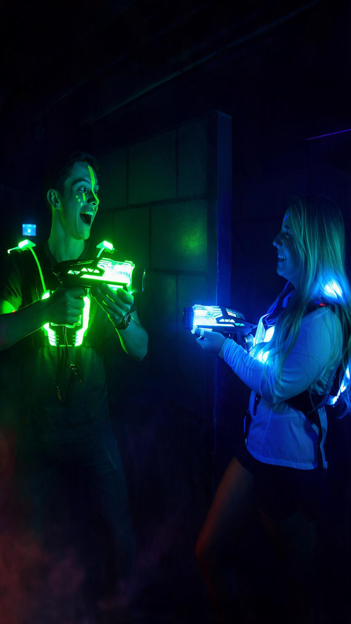 3 Lasertag Spiele für 2 Personen – Bild 4