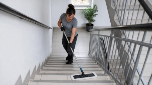 Treppenhausreinigung