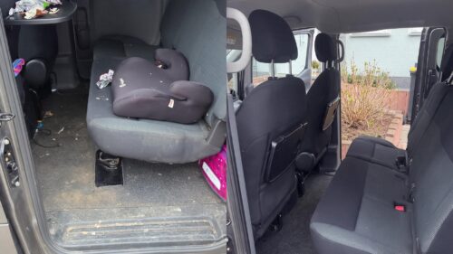 Fahrzeuginnenraum nach der Autoaufbereitung bei ProGlanz Autospa Detailing mit gereinigten Sitzen, Teppichen und gepflegtem Cockpit