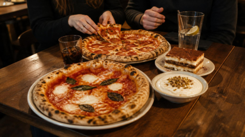 Pizza Menü für 2 Personen