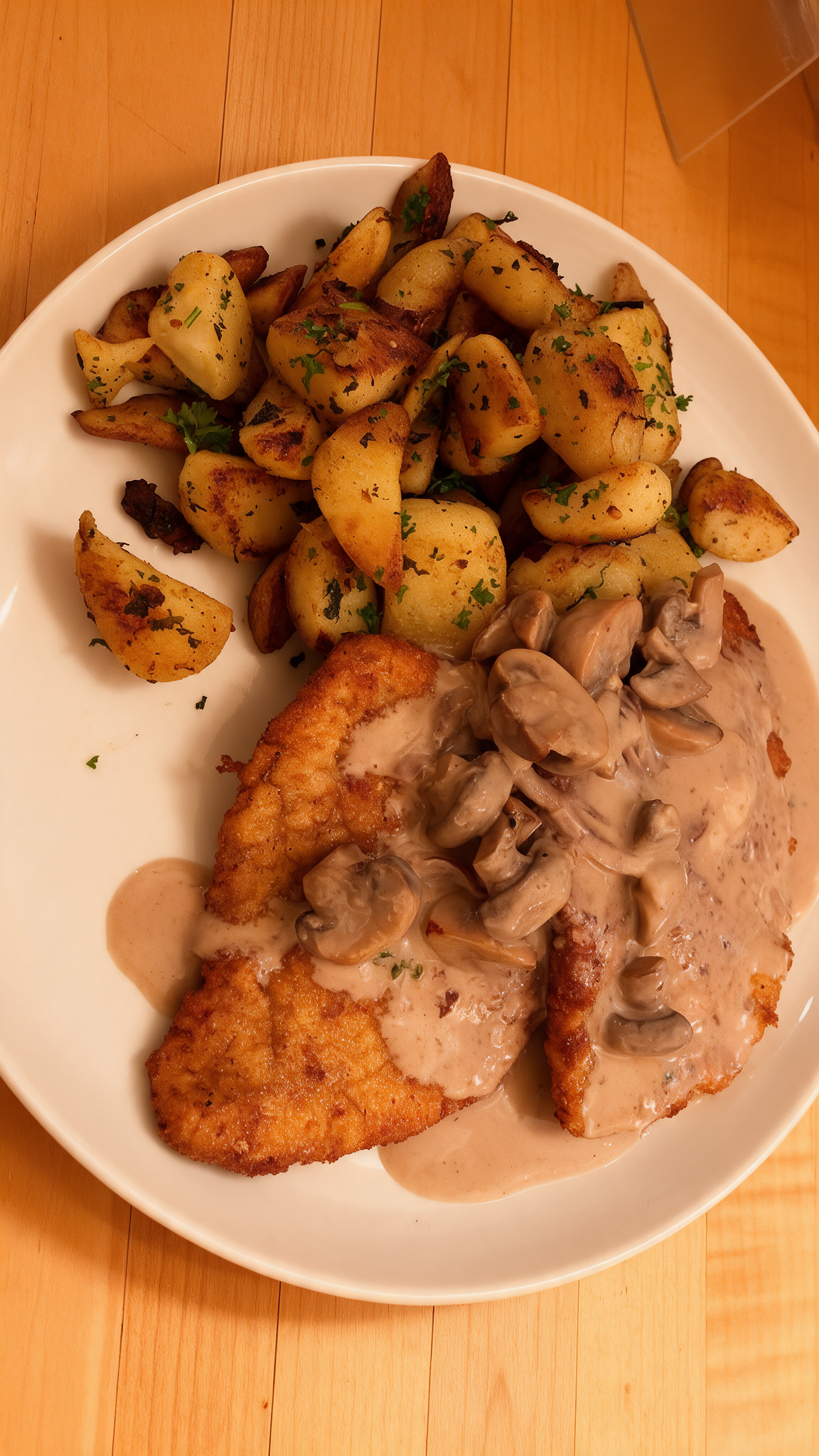Schnitzel mit Pommes für 2 Personen – Bild 3